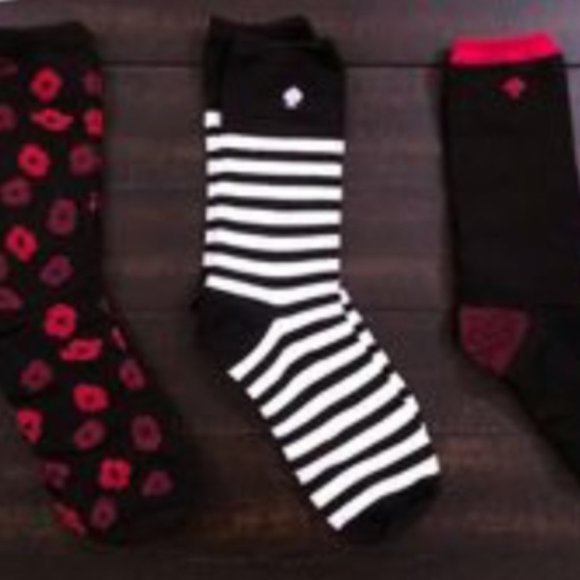 3 Pcs Kate Spade Sock Set - Picture 6 of 6